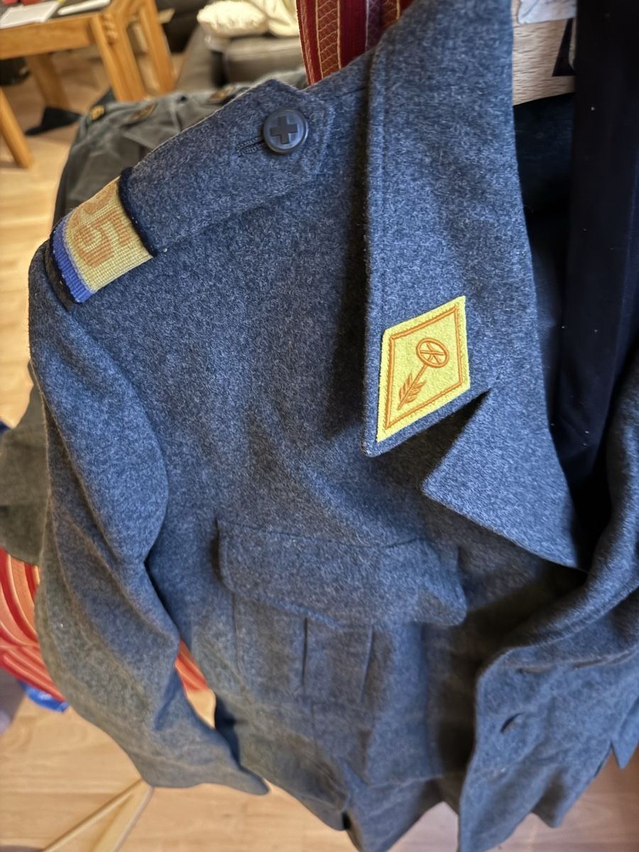 Schweizer Armee Uniformi: Uniform Schweizer Militär Motorfahrer – Usato da Grossaffoltern venduto da hobel28 1