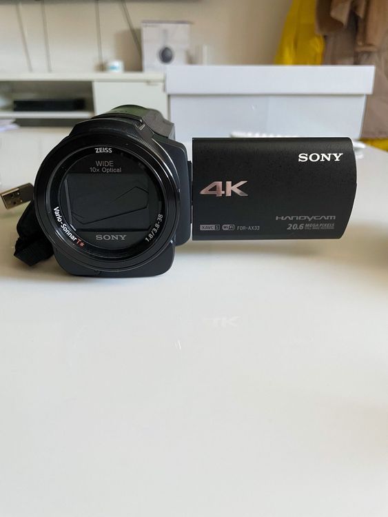 Sony-FDR AX33 Handycam mit Exmor R™ CMOS Sensor inkl.Ständer | Kaufen ...