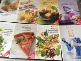 8 verschiedene Beilagehefte Betty Bossi