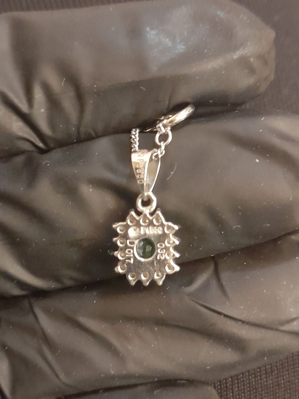 Altri gioielli: NATURAL EMERALD/SMARAGD PLATINUM 850 Set – Usato da Thun venduto da maya190 5