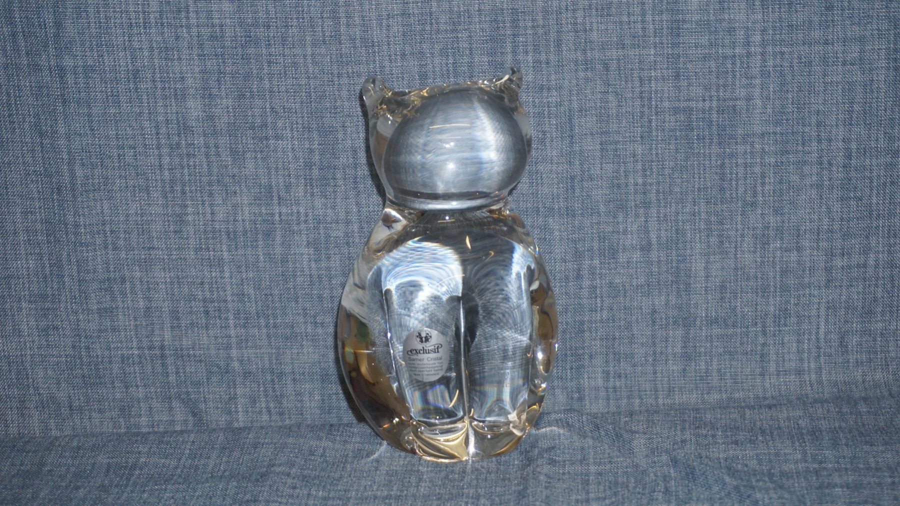 Bicchieri: Katze sitzend aus Glas – Usato da Diessbach b. Büren venduto da Crocharry