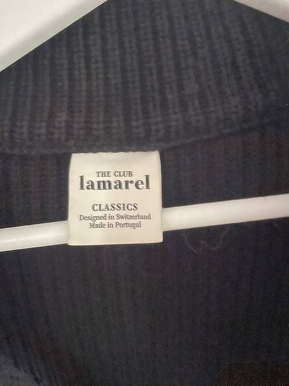 Maglioni & Felpe: Lamarel Strickpullover Schwarz-Weiss mit Reissverschluss – Usato da Zürich venduto da Ineselisabeth 1