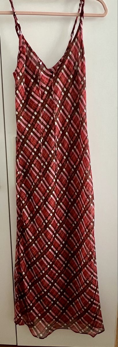 Mango Vestiti: Mango Check Long Day Dress – Usato da Zürich venduto da FT_Zurich