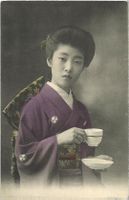 Antike Postkarte aus Japan (1905-1915)
