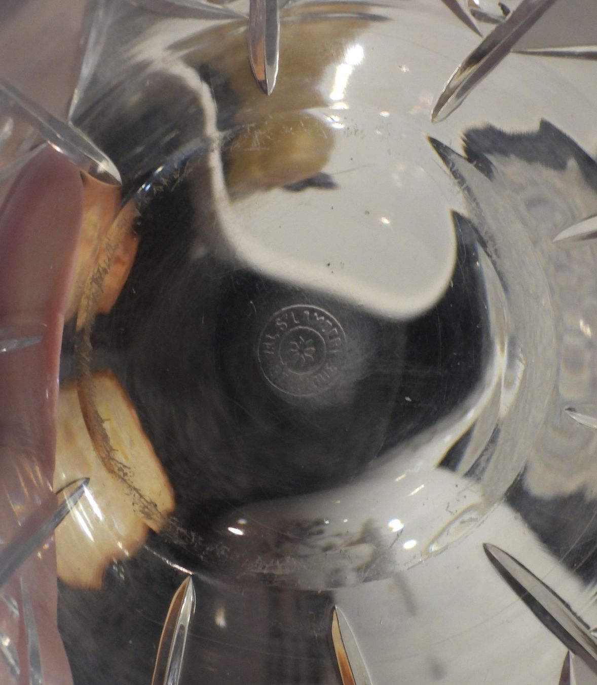 Vasen & Gefässe: Val Saint Lambert Kristallglas Vase Art Deco – Gebraucht aus Dübendorf von mar_85sd 4