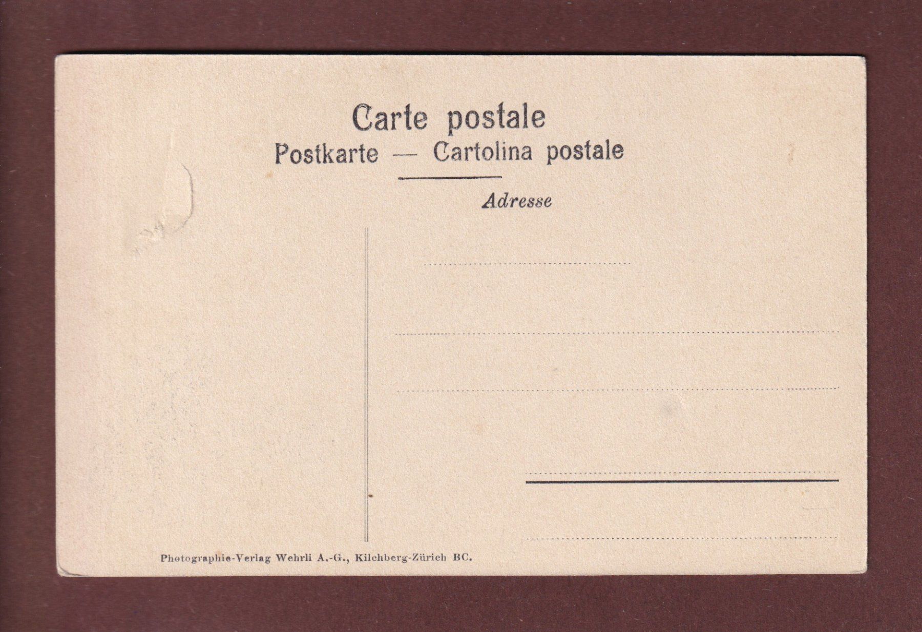 Cartoline postali: INTERLAKEN - Brienzerseepromenade Schiff // Beschädigung // – Usato da Pully venduto da nicecards 1