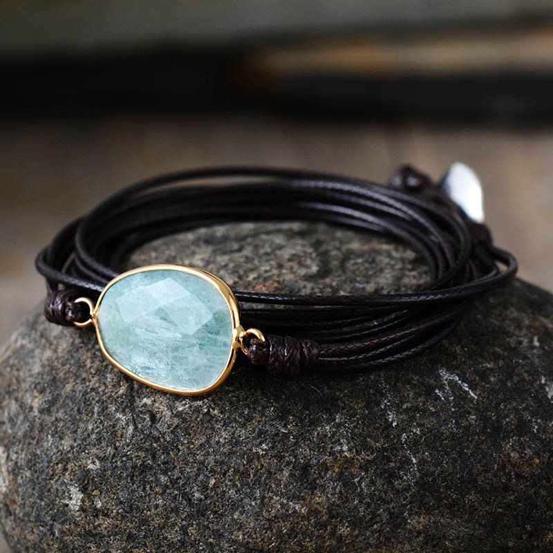 Armbänder & -reifen: NEU Labradorit Naturstein Armband – Neu und originalverpackt aus Wittenbach von ChinaSeidenstrasse 3