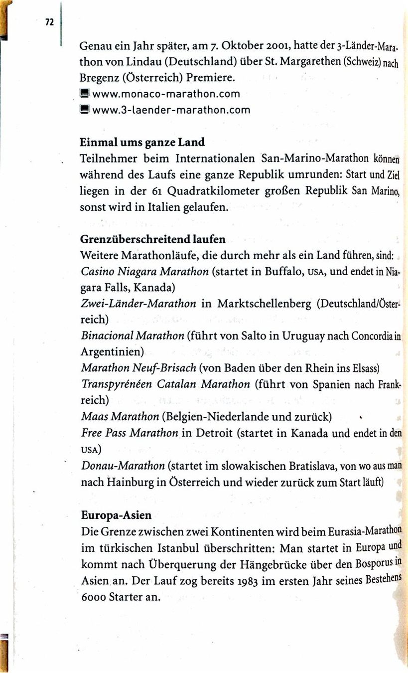 Libri: Marathon kurios – Nuovo (secondo la descrizione) da Sarnen venduto da Livres 7