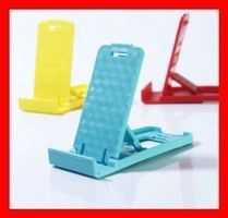portabler Handyhalter klappbar BLAU BLUE Natelhalterung