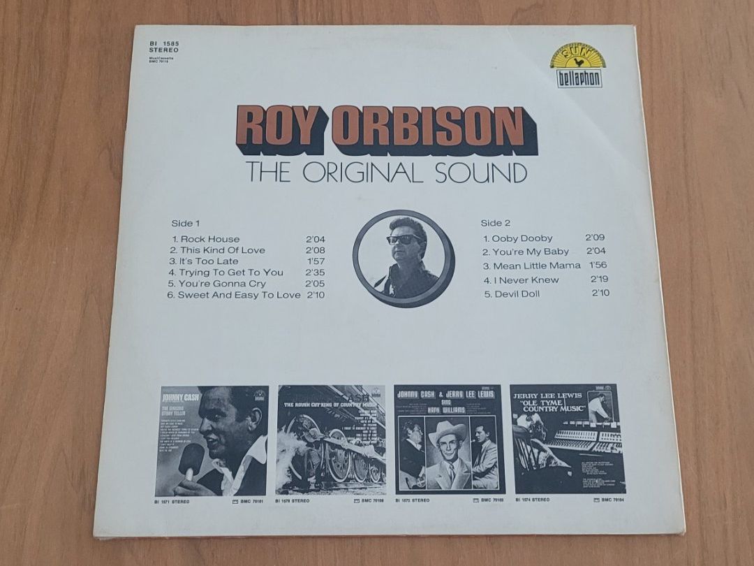 Schallplatten: LP  Roy Orbison – Gebraucht aus Martigny von MZ-67 1