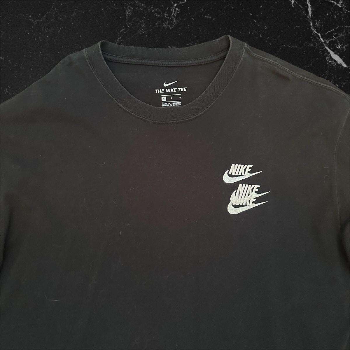 Nike T-shirt: Nike T-Shirt Schwarz, Grösse L – Usato da Frenkendorf venduto da a_1999 1