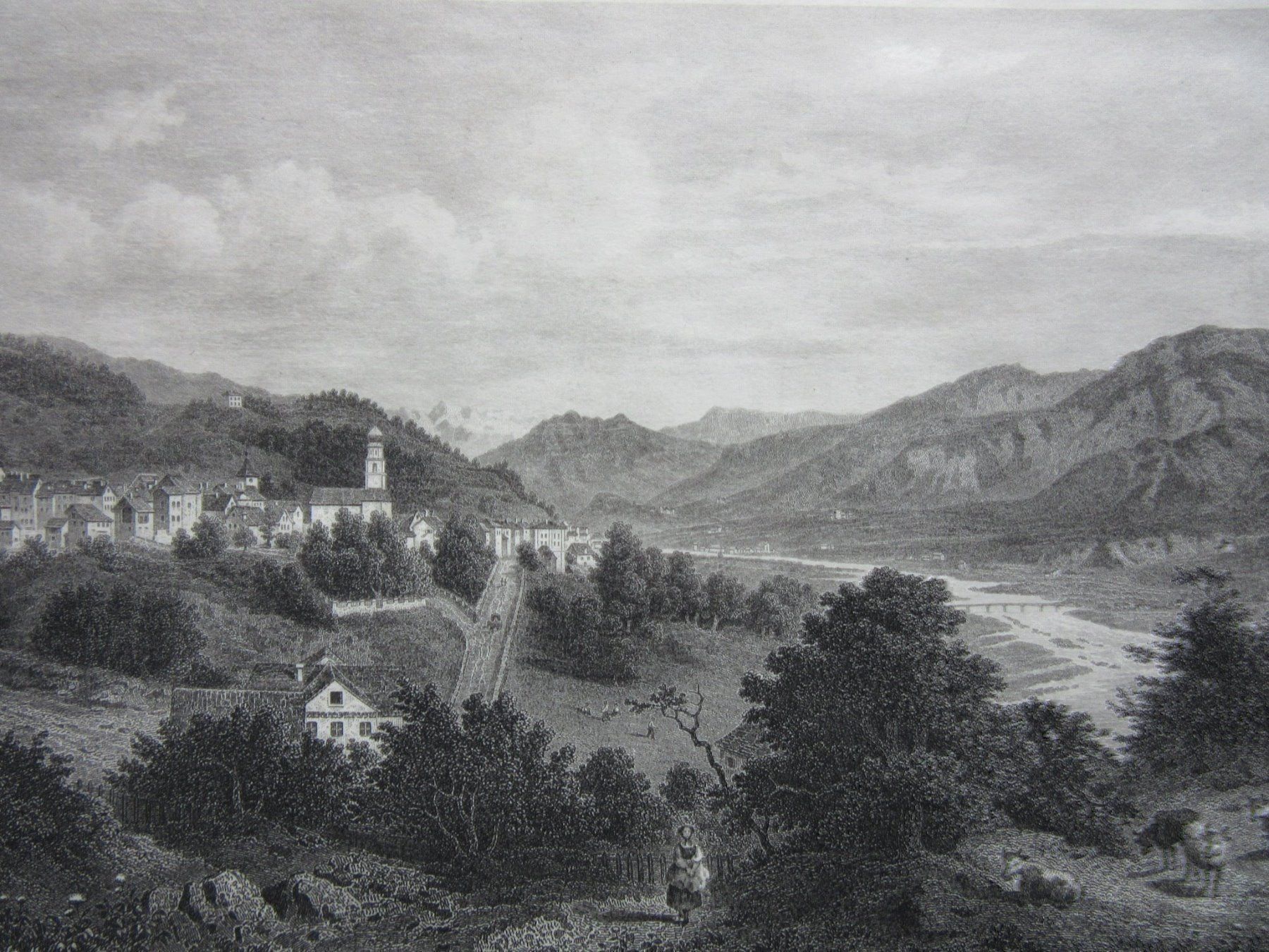 Incisioni: THUSIS STAHLSTICH – Usato da Gersau venduto da grafik-kunst