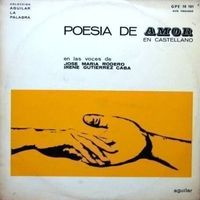 Poesia de Amor en Castellano Rare LP Ex+