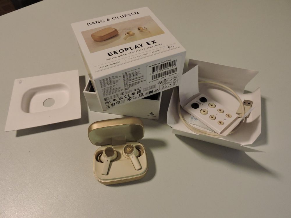 RLSOCO Kopfhörer-Etui Für Bang & Olufsen Beoplay EX/Eleven – Hartschale Aus EVA, Mit Karabiner