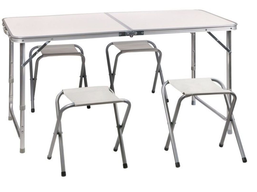 Set di tavolo e panche: Camping Klapptisch Set – Nuovo (secondo la descrizione) da Däniken SO venduto da Maek12