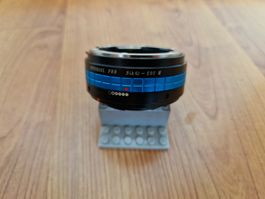 Objektivadapter Fotodiox Pro Nik(G) auf EOS M schwarz