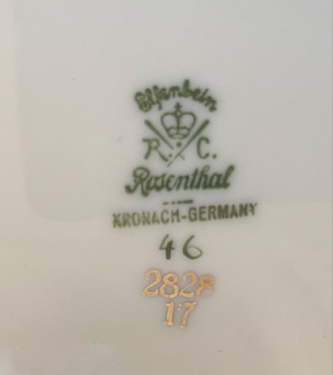 Rosenthal Zuccheriere: Rosenthal Porzellan Dose – Usato da Rheinfelden venduto da Tigerlilli 4