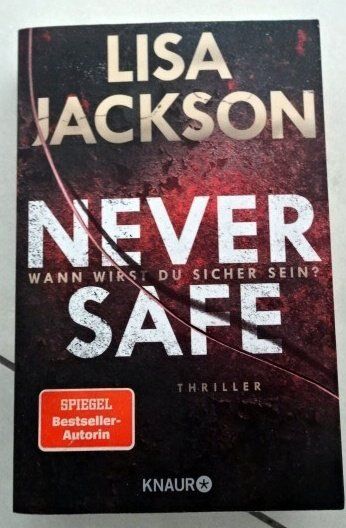 Libri: Lisa Jackson - Never Safe – Usato da Wetzikon ZH venduto da strubeli024