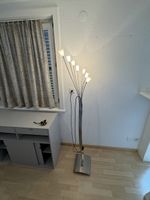 Stehlampe 7-flammig, Metall, ca 170cm Hoch
