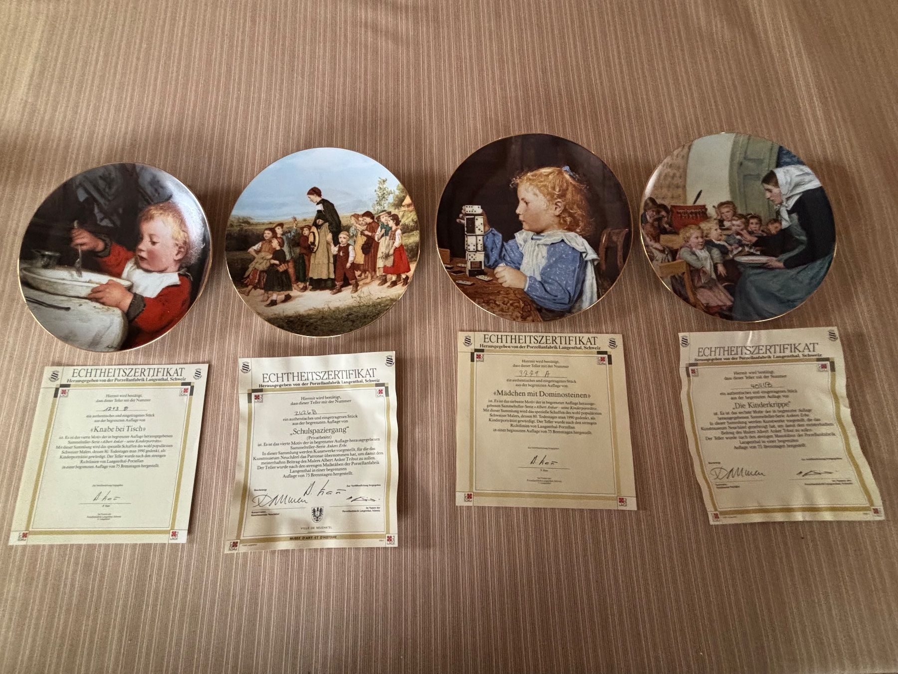 Assiettes: Sammelteller (Albert Anker) – D'occasion à Rickenbach Sulz par Naknek53 2