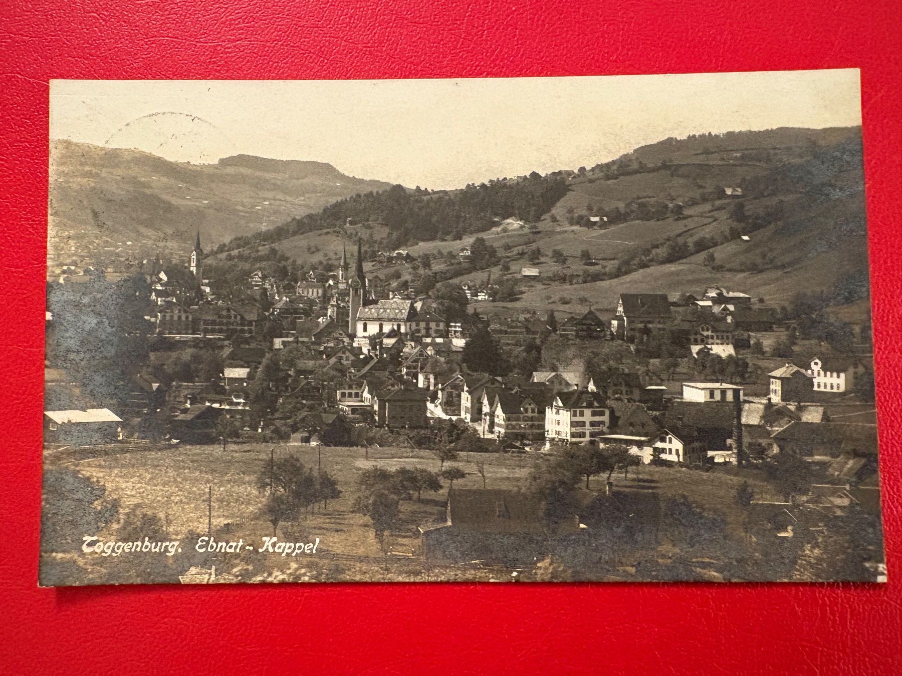 Cartoline postali: 1922 // Toggenburg // Ebnat-Kappel – Usato da St-Légier-La Chiésaz venduto da Theo005
