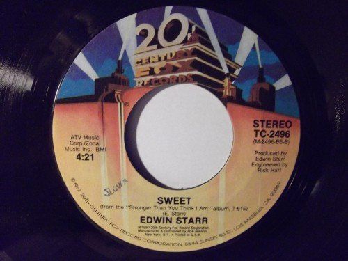 Vinyles: Edwin Starr Edwin: Real Live # 10 / Sweet 7" – D'occasion à Steinhausen par Vilivinili 1