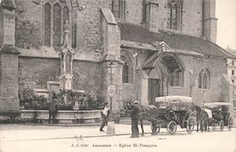Lausanne (VD) – Kirche Saint-François Kutschen