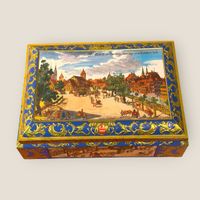 Vintage Schmidt Lebkuchen Tin Box - Collectible Decor
