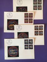 FDC 1968 Pro Patria im Viererblock ohne Adresse