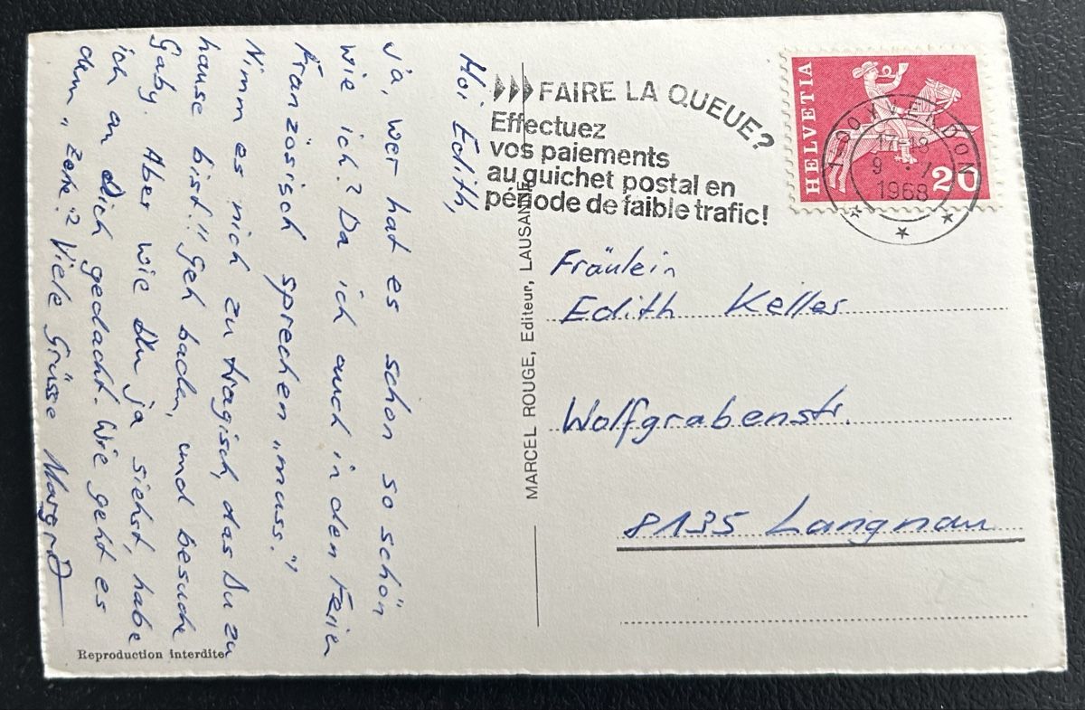 Cartoline postali: Yverdon rue du Milieu – Usato da Horw venduto da Tellbub 1