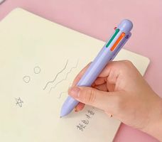 Mehrfarbiger Kugelschreiber für Kinder & Schule