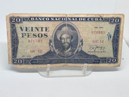 20 Pesos Cubani 1990