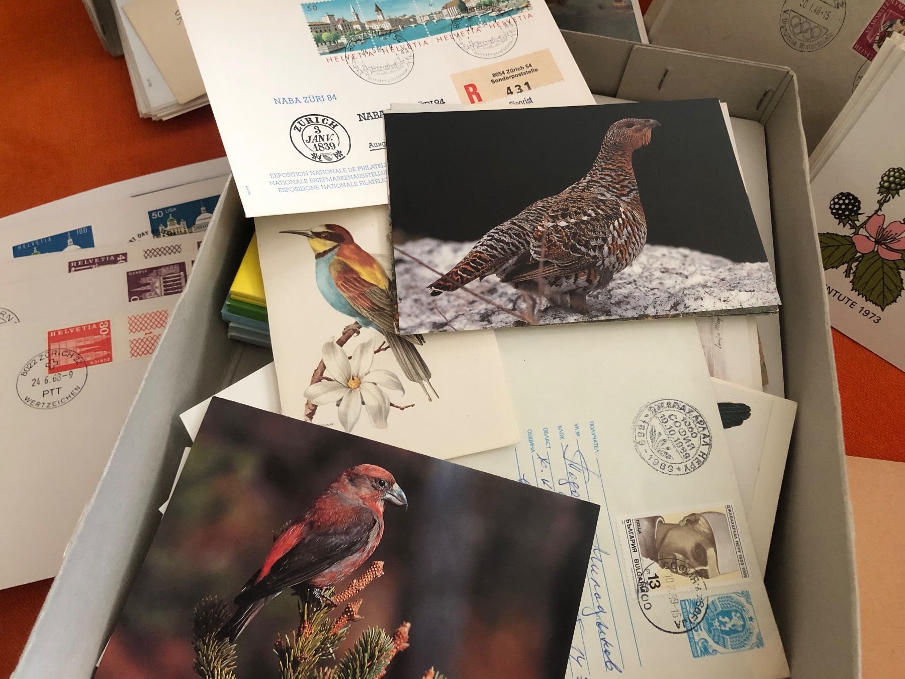 Alle Briefmarken: Wunderschachtel 3 mit BRIEFMARKEN – Gebraucht aus Lufingen von Rac0 2