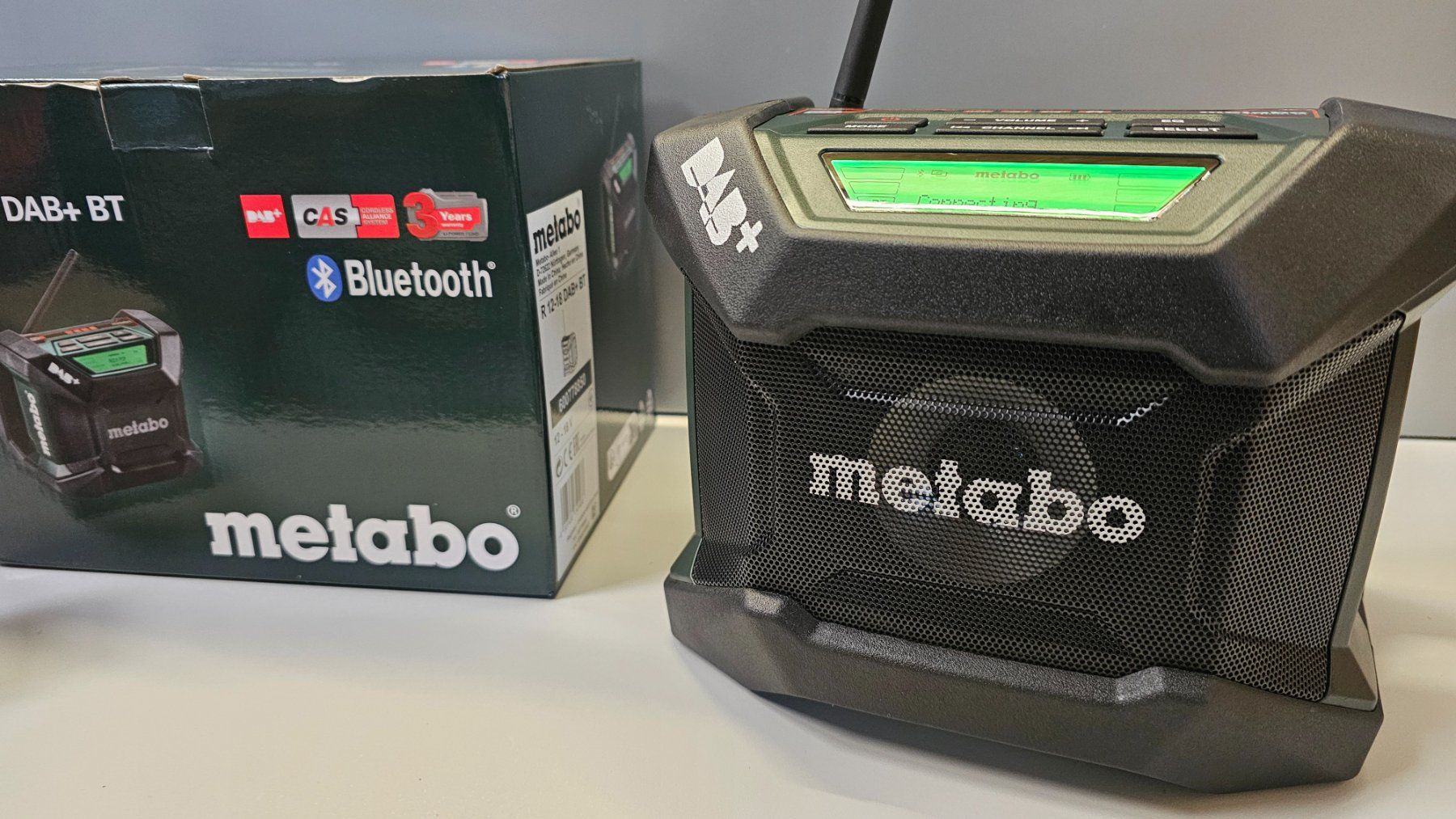 Metabo Radio: Metabo Robustes Baustellenradio mit DAB+ uns Bluetooth – Nuovo e nell'imballaggio originale da Jegenstorf venduto da Bracher_Store