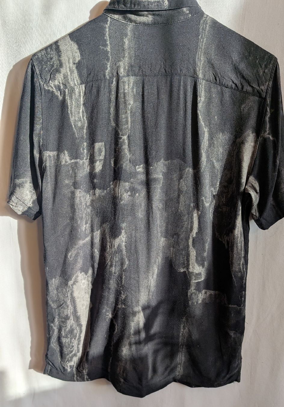 Pull&Bear Camicie: Bluse Hemd Batik schwarz grau Gr. S/M – Nuovo (secondo la descrizione) da Sarmenstorf venduto da T.Sunl8 2