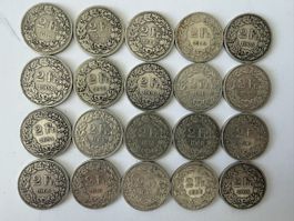 20 Stk 2.- über 100 Jahre Alt (46)