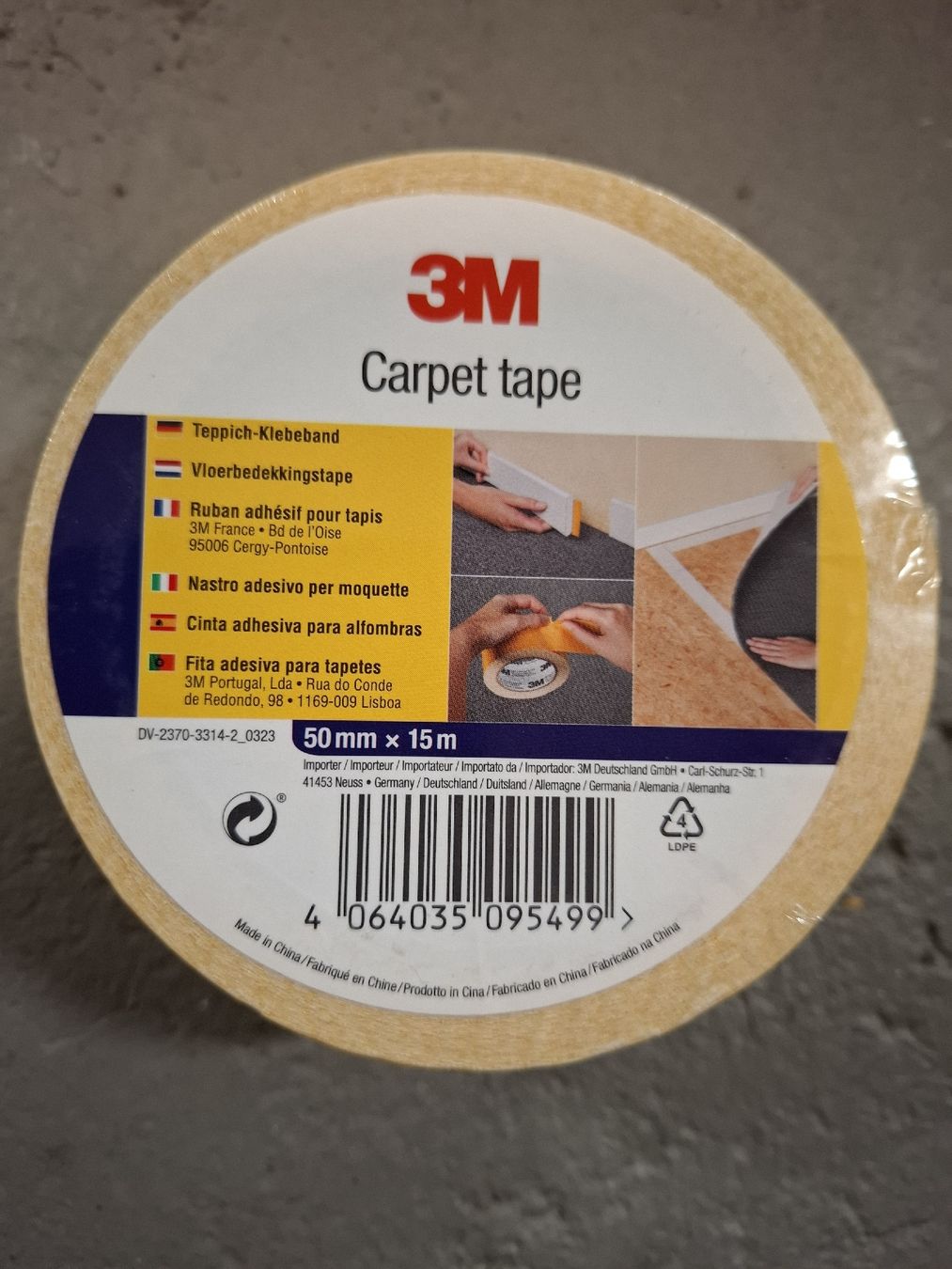 3M Tutti gli attrezzi: 3M Teppich-Klebeband – Nuovo e nell'imballaggio originale da St. Gallen venduto da Che64