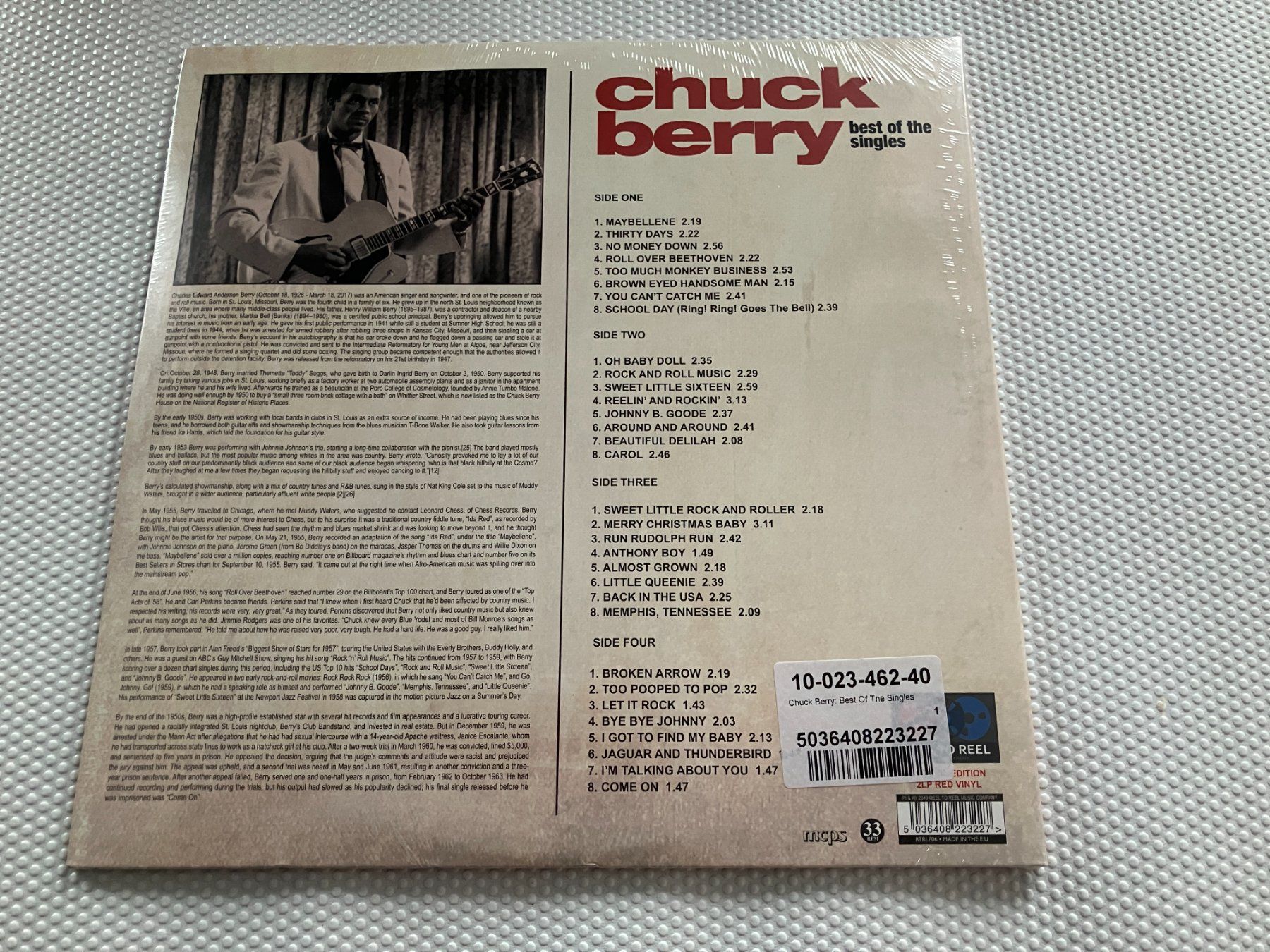 Dischi in vinile: Chuck Berry – Nuovo e nell'imballaggio originale da Aarwangen venduto da Jukebox3 3