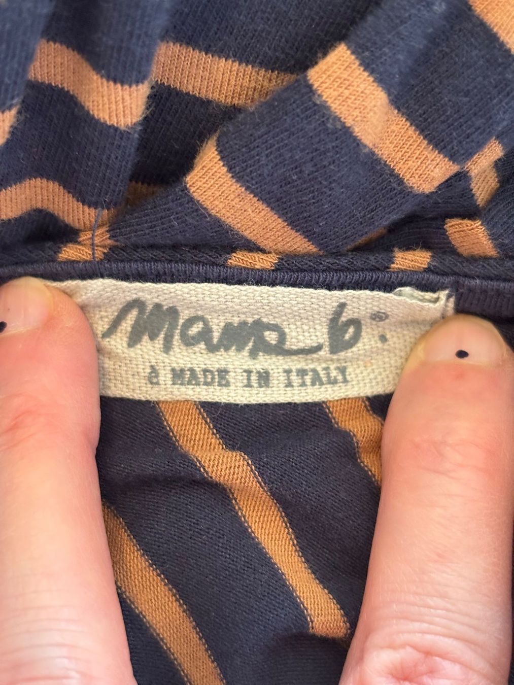Tute: MAMA B gestreifter Jumpsuit Gr. M – Usato da Zürich venduto da missmodernage 7