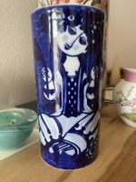 Rosenthal Studio-Linie Vase, Blau-Weiss, Top Zustand, Vintag