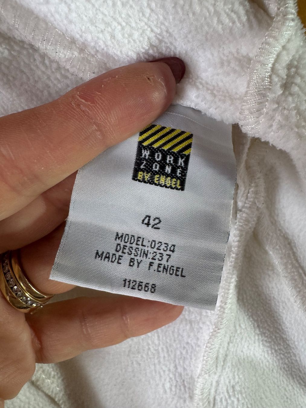 Jacken: Weisse Outdoorjacke von Workzone Gr. 42 – Gebraucht aus Grosswangen von second_hand_dress 7