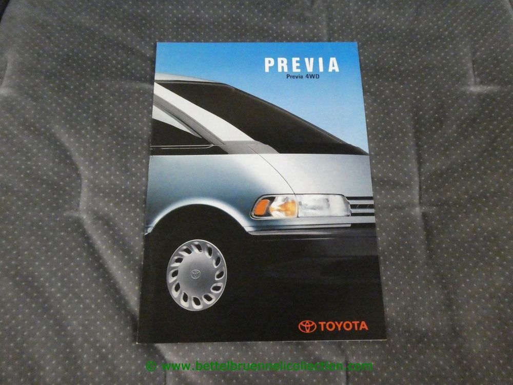 Toyota Previa 4WD Prospekt 1990 | Kaufen auf Ricardo