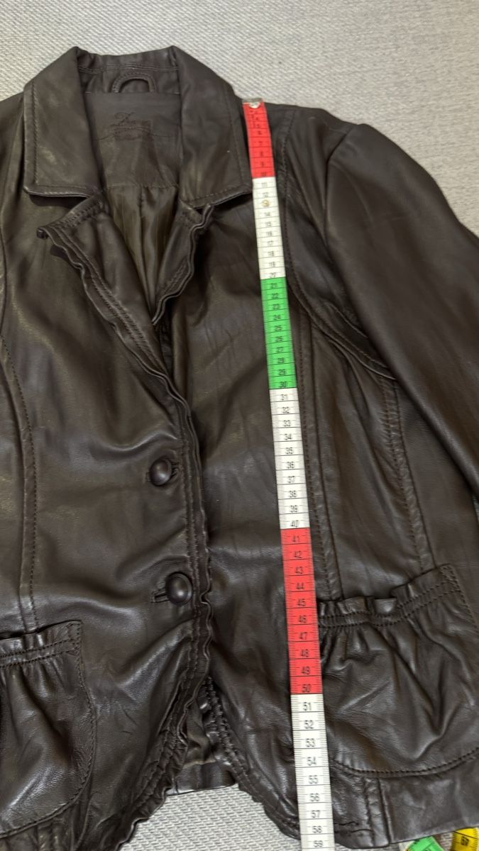 Giacche: Zero Lederjacke, |Braun||Größe 40 – Usato da Adliswil venduto da RicPro 6
