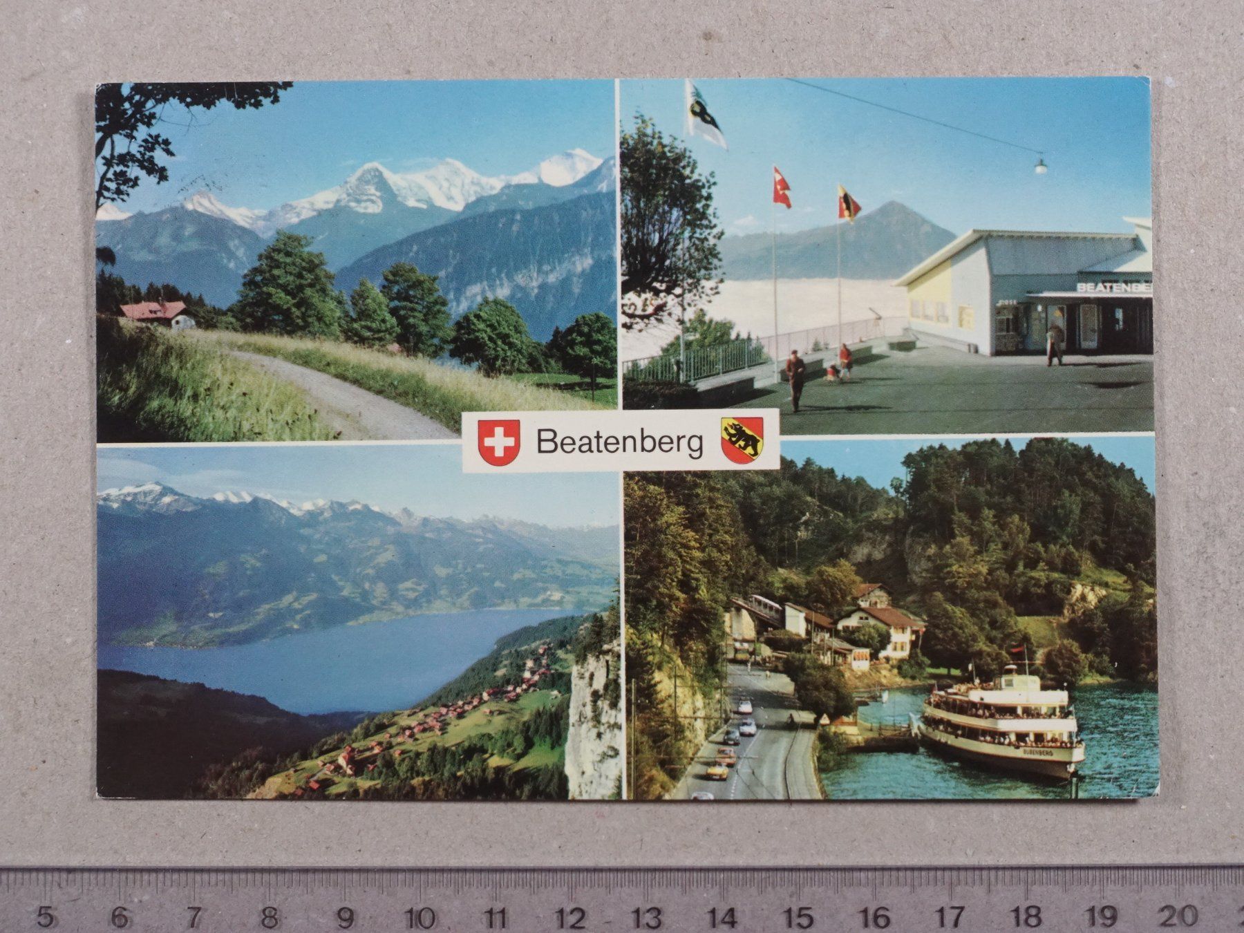 Ansichtskarten: Beatenberg, 1974 – Gebraucht aus Lenzburg von fh1