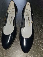 BALLY SUISSE Matador Pumps 38 1/2 dunkelblau unbenutzt 