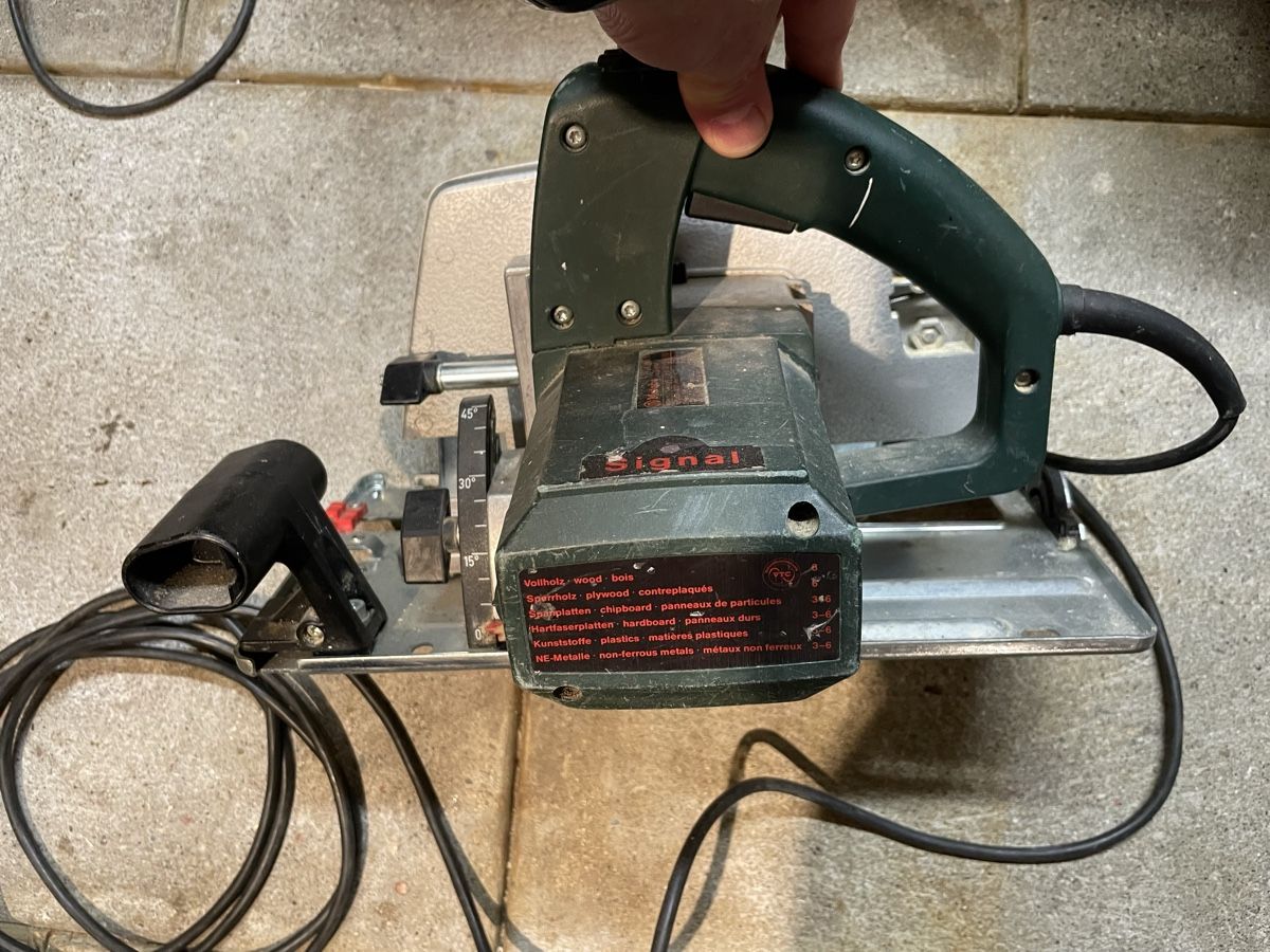 Metabo Seghe: Handkreissäge Metabo – Usato da Winterthur venduto da bsonic1 3