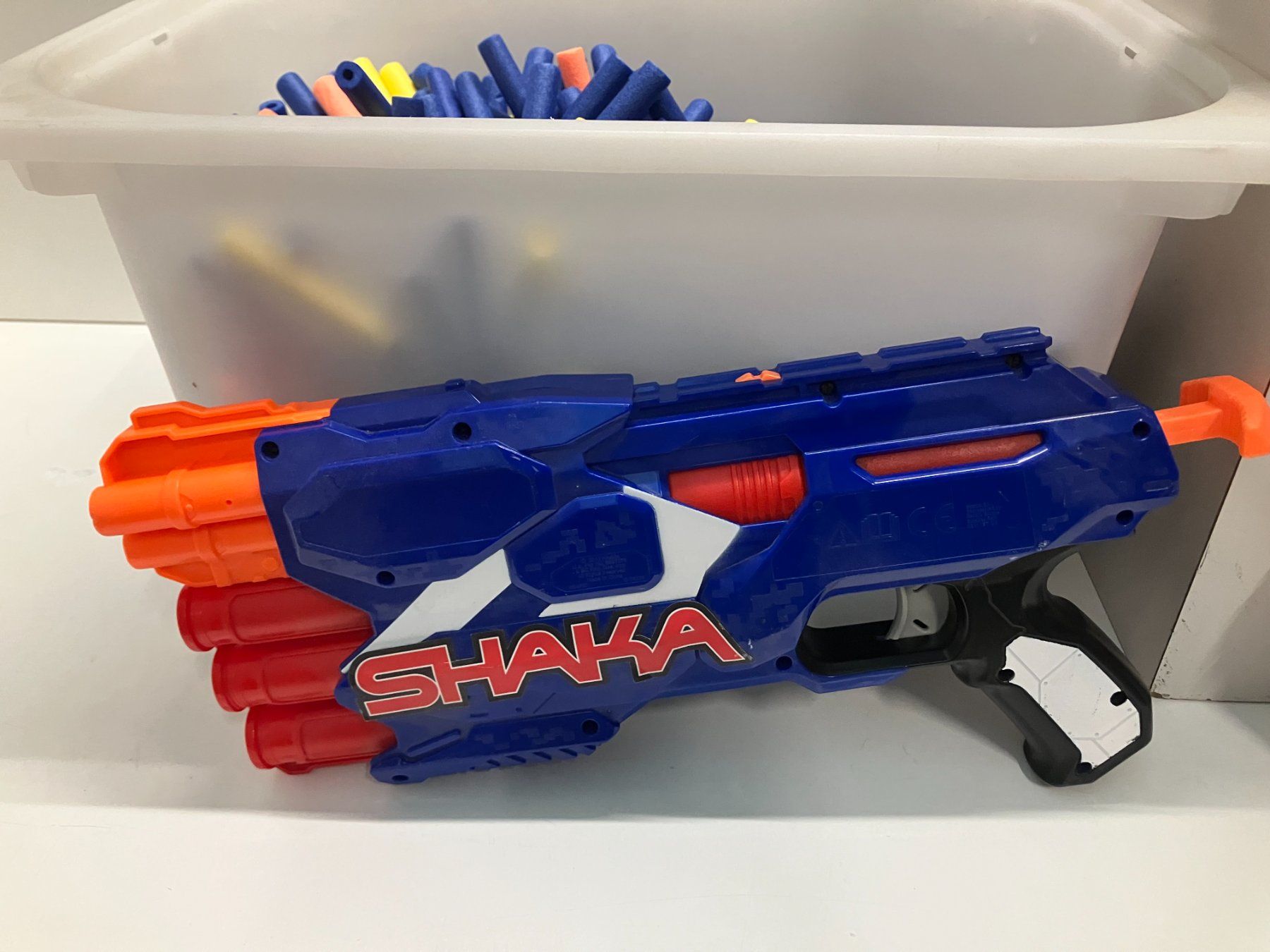 Nerf Giocattoli: gr. Posten gebr. NERF Action Spielzeug ab 1.- – Usato da Lichtensteig venduto da Buy24International 3