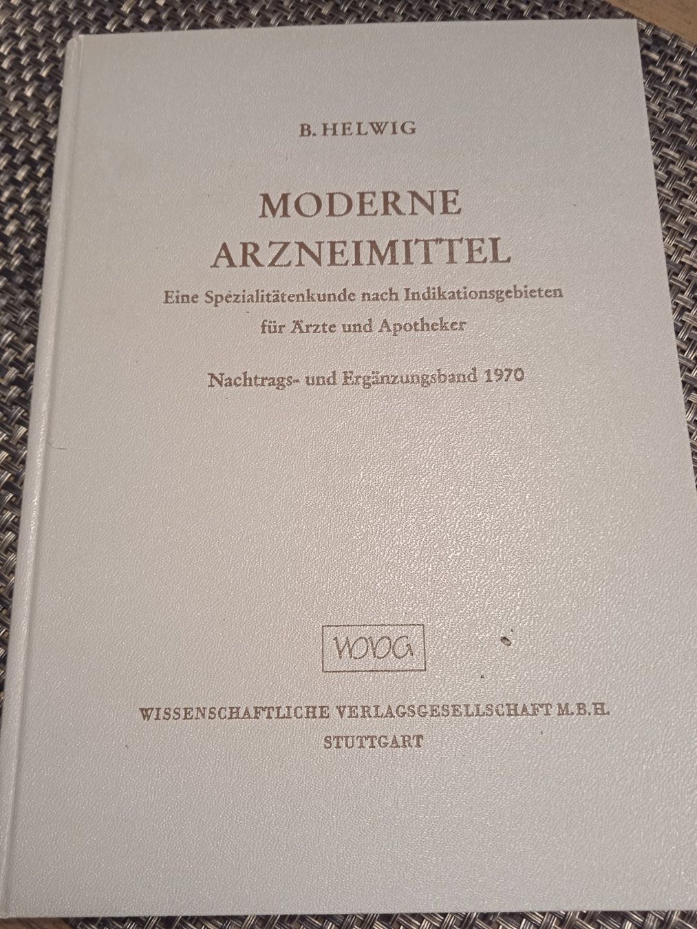 Libri: Moderne Arzneimittel – Usato da Bassersdorf venduto da elm_f9sw