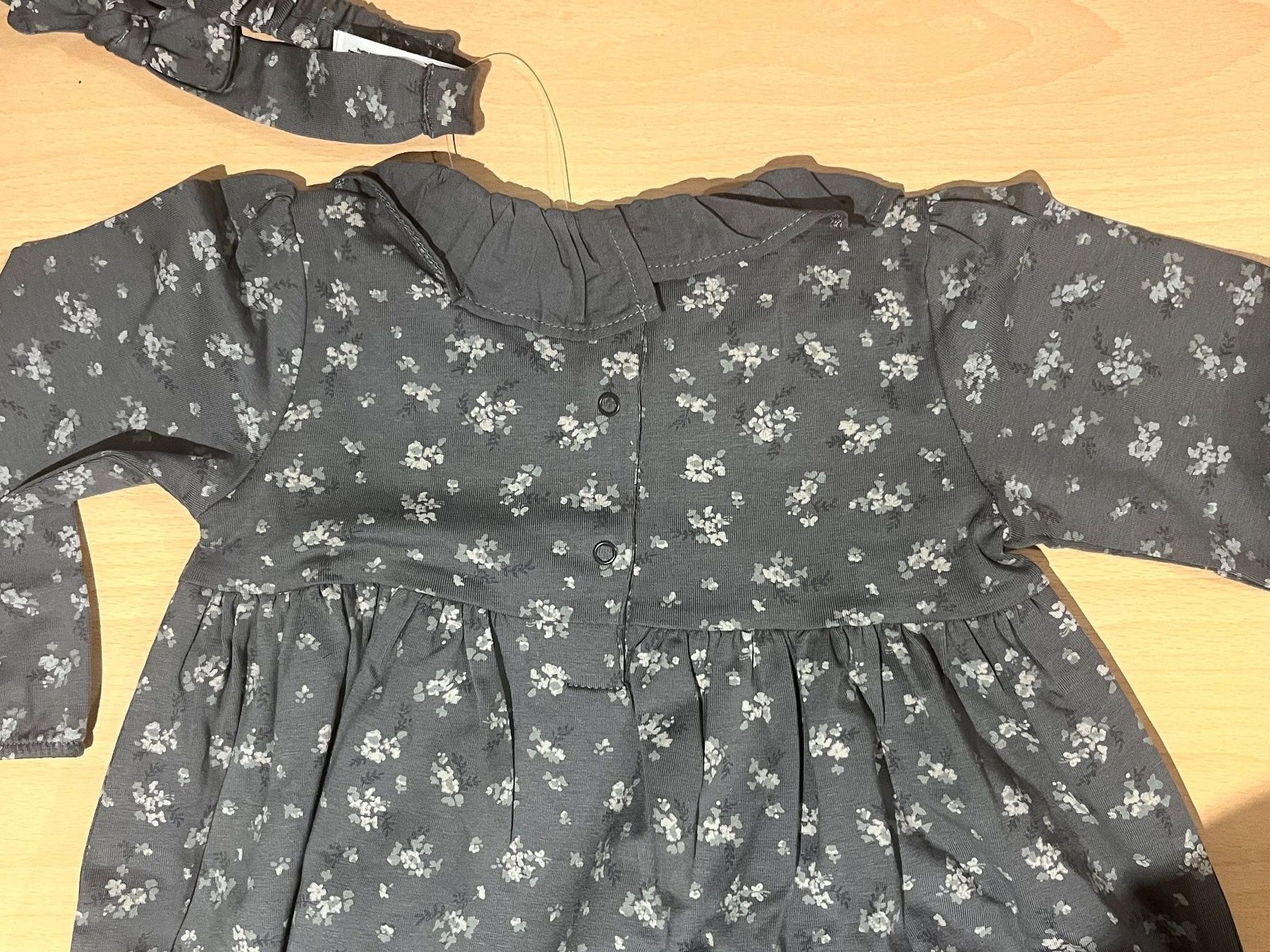 Next Vestiti & Gonne: Graues Kleid mit Legging und Haarband – Nuovo e nell'imballaggio originale da Binz venduto da Mcbs2406 4