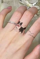 Temporäre Hunde Tattoos – 3 Bögen – Neu